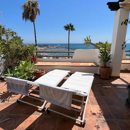 Playa Cristo Amazing Beach Terrace Appartment Estepona Exterior foto