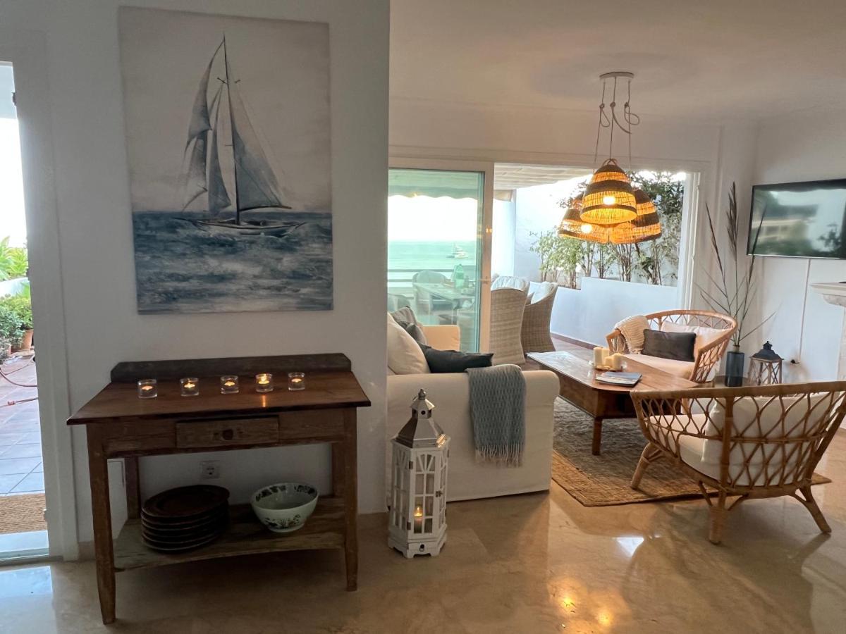 Playa Cristo Amazing Beach Terrace Appartment Estepona Exterior foto