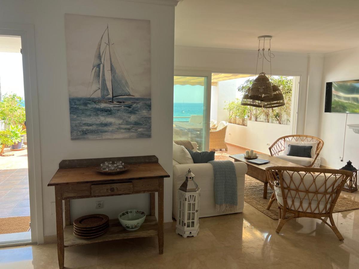 Playa Cristo Amazing Beach Terrace Appartment Estepona Exterior foto
