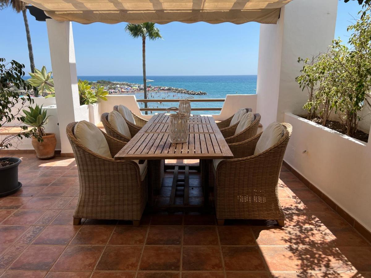 Playa Cristo Amazing Beach Terrace Appartment Estepona Exterior foto