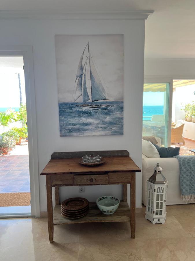 Playa Cristo Amazing Beach Terrace Appartment Estepona Exterior foto