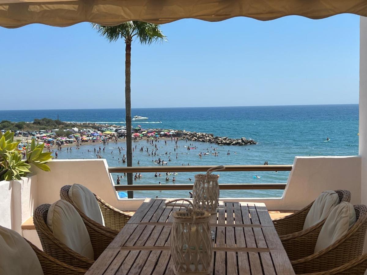 Playa Cristo Amazing Beach Terrace Appartment Estepona Exterior foto