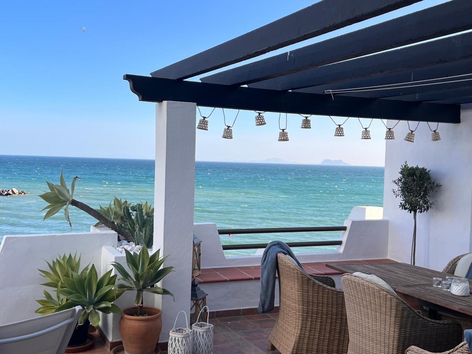 Playa Cristo Amazing Beach Terrace Appartment Estepona Exterior foto